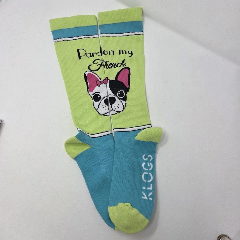 Klogs‎ Footwear All-Day-Comfort Compression Socks Pardon My French S/M (9-11)